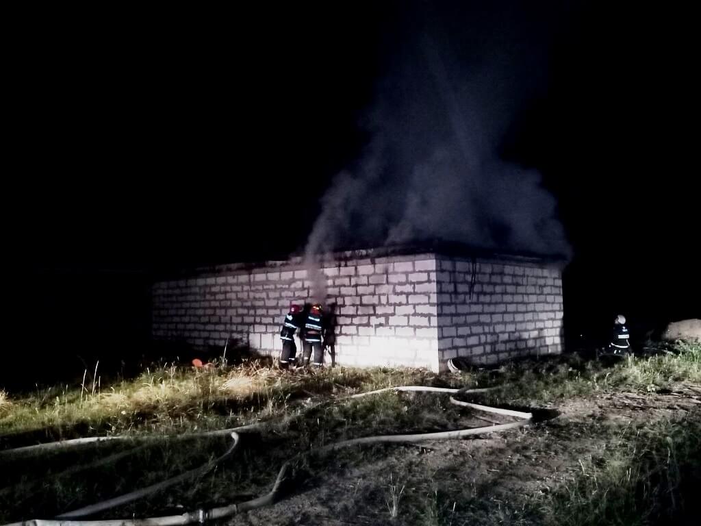 Пожар на пилораме Д. Макаши Барановичский район